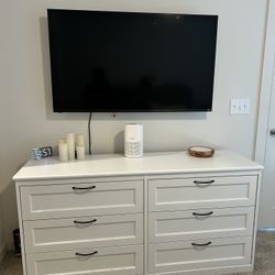 White Ikea Dresser 