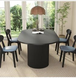 Black dinning table