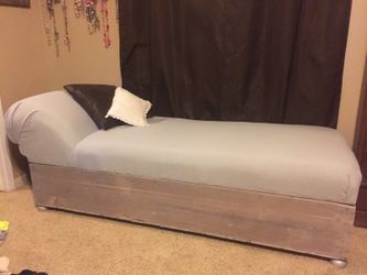 Antique chaise lounge