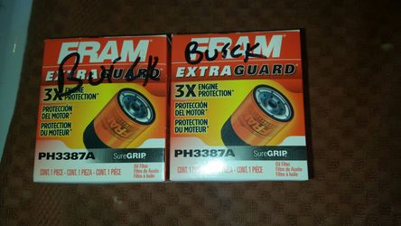 Buick OIL FILTER. PH3387A. FRAM