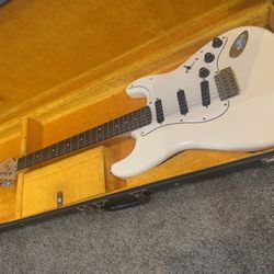 Please Read!  Squire Stratocaster With Upgraded Pick Ups And Fender Logo