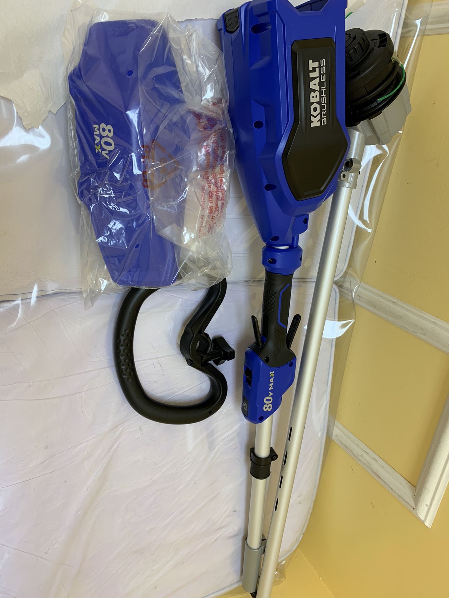 Kobalt 80 Volt Max 16” Cordless Lawn trimmer Tool only