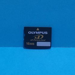 Olympus xD Picture Card 16MB MEGABYTE Camera Memory Card (Fits Fujifilm).