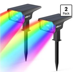 Solar Halloween Lights Outdoor Halloween Decorations Outdoor 2 Pack