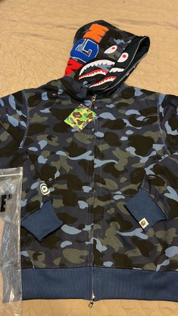 Size:Large Double Hooded Bape 