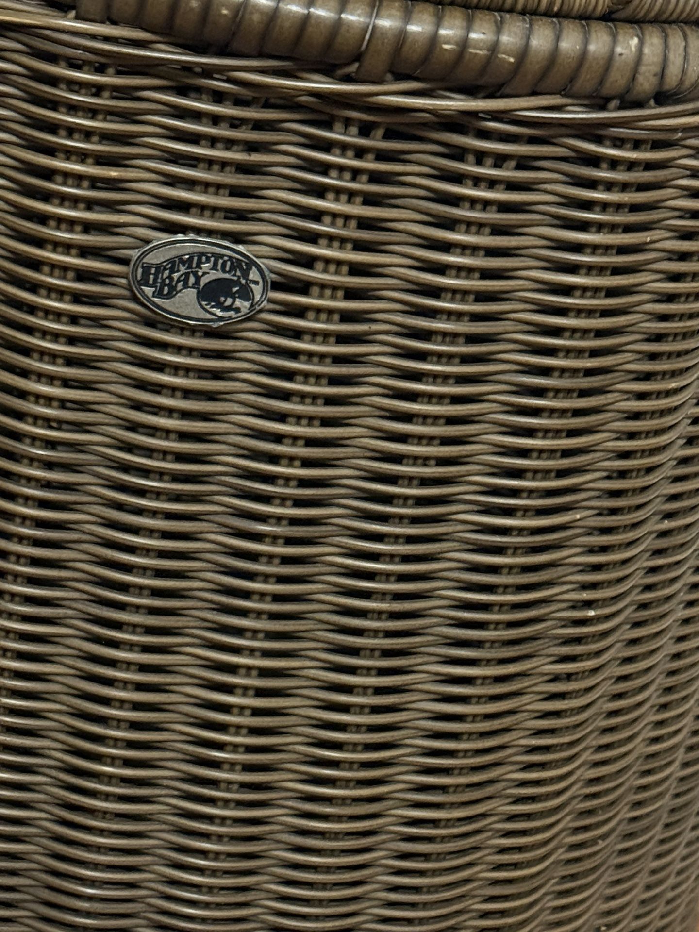 Hampton Bay Outside Storage patio decor And Chairs