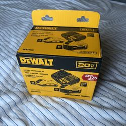 New 20v Dewalt Battery Kit 