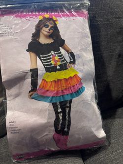 Kids Día de Los Muertos costume