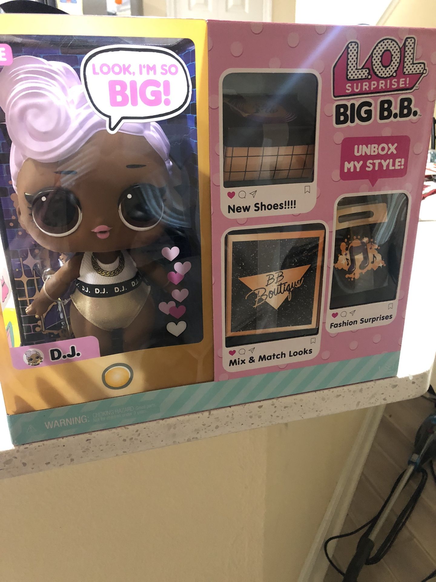 LOL Surprise Big BB Doll Collectable - DJ