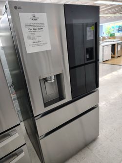 $1099 (THIS WEEK ONLY: 50% OFF FRENCH 4 DOOR REFRIGERATORS)
