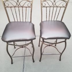High Counter Chairs $25 For Both