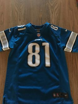 Calvin Johnson Detroit Lions football jersey