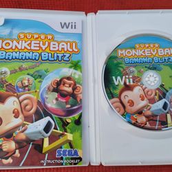 Super Monkey Ball Banana Blitz Wii Game