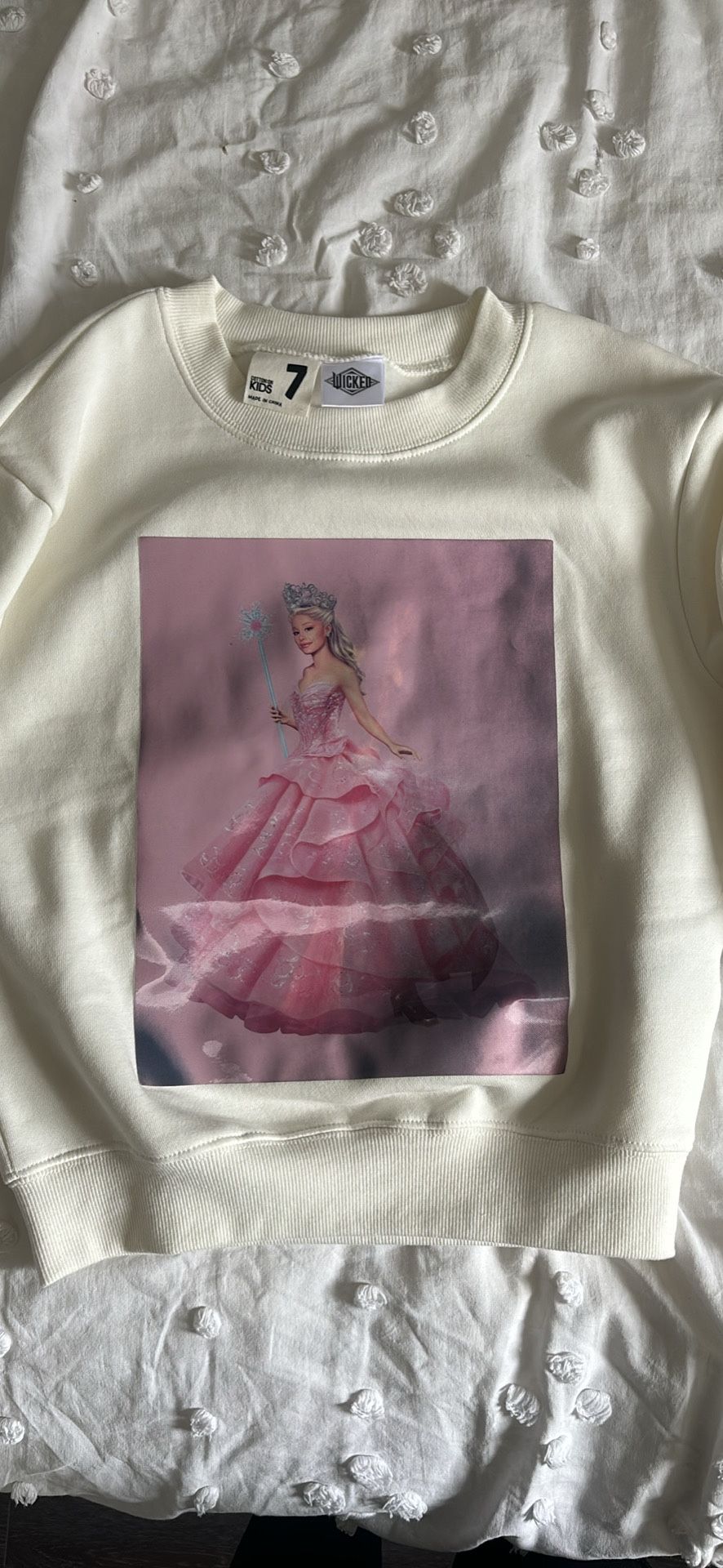 Wicked Glinda And Elphaba Kids Sweatshirt Size 7