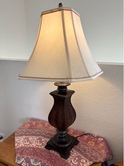 wooden lamp