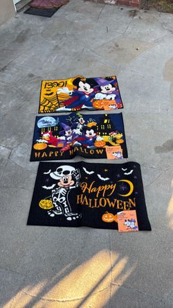 Halloween Mickey Disney door mats