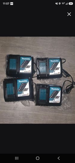 $30 each makita charger rapid charger