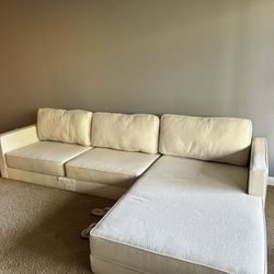 Living Spaces Sectional Couch