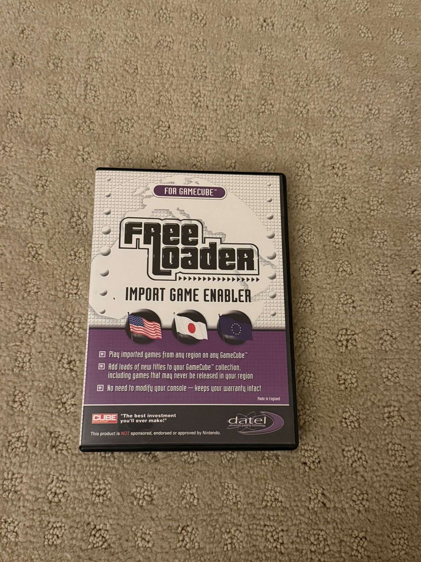 FreeLoader GameCube Region Free disc