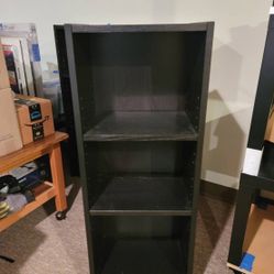 BILLY
Bookcase, black oak effect, 15 3/4x11x41 3/4 "