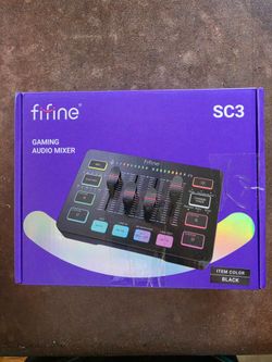 Fifine SC3 Gaming Audio Mixer