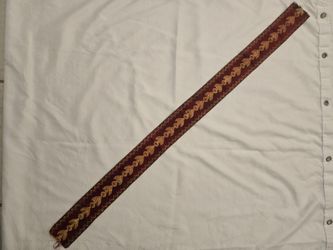 18th century russian imperial sash (gold stitching)