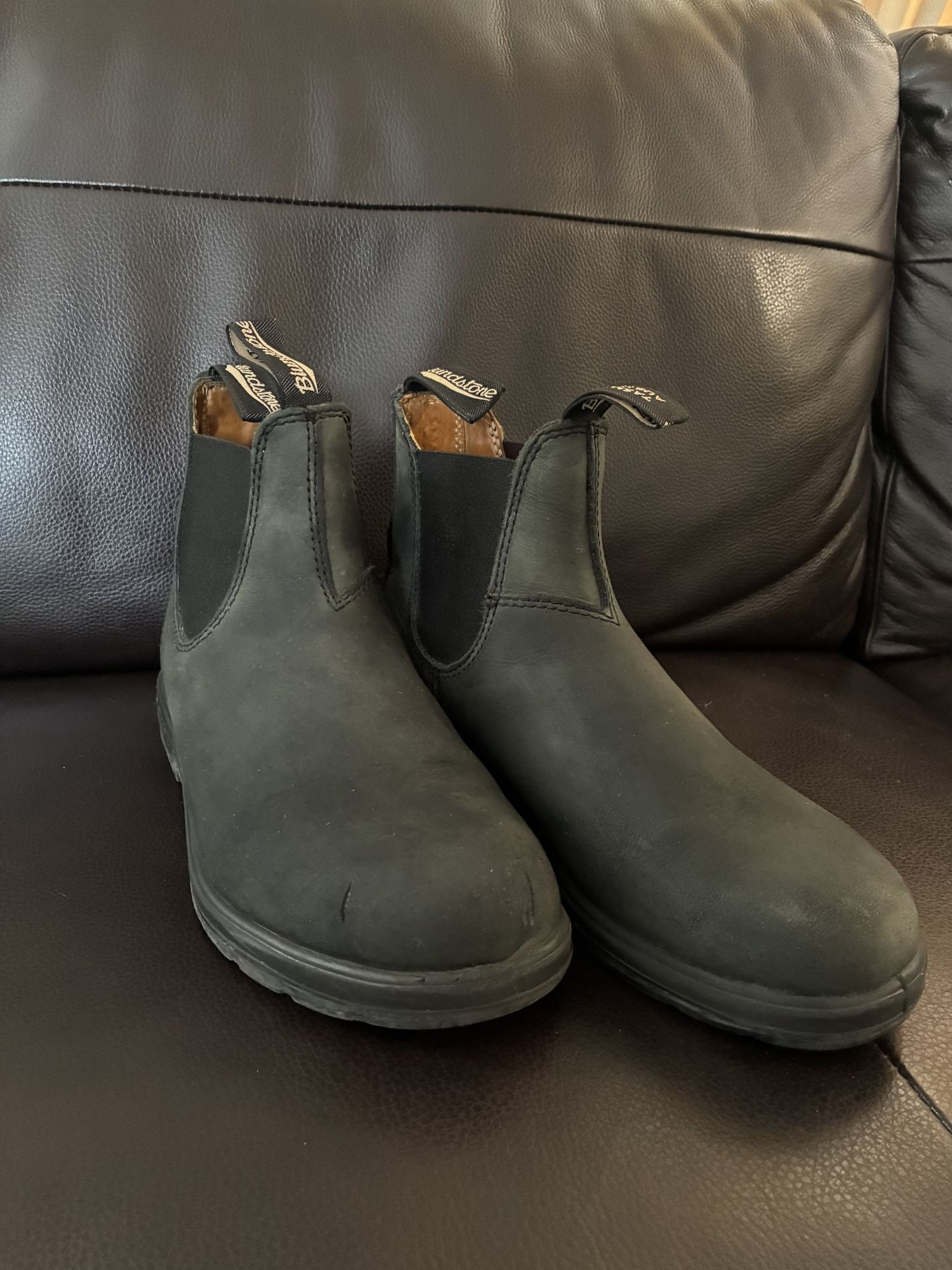 Blundstone Chelsea Boots, 7.5 US Men’s, Gray