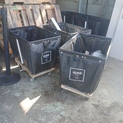 Vinyl Basket Trucks - 6 Bushel Capacity X 7 Available!