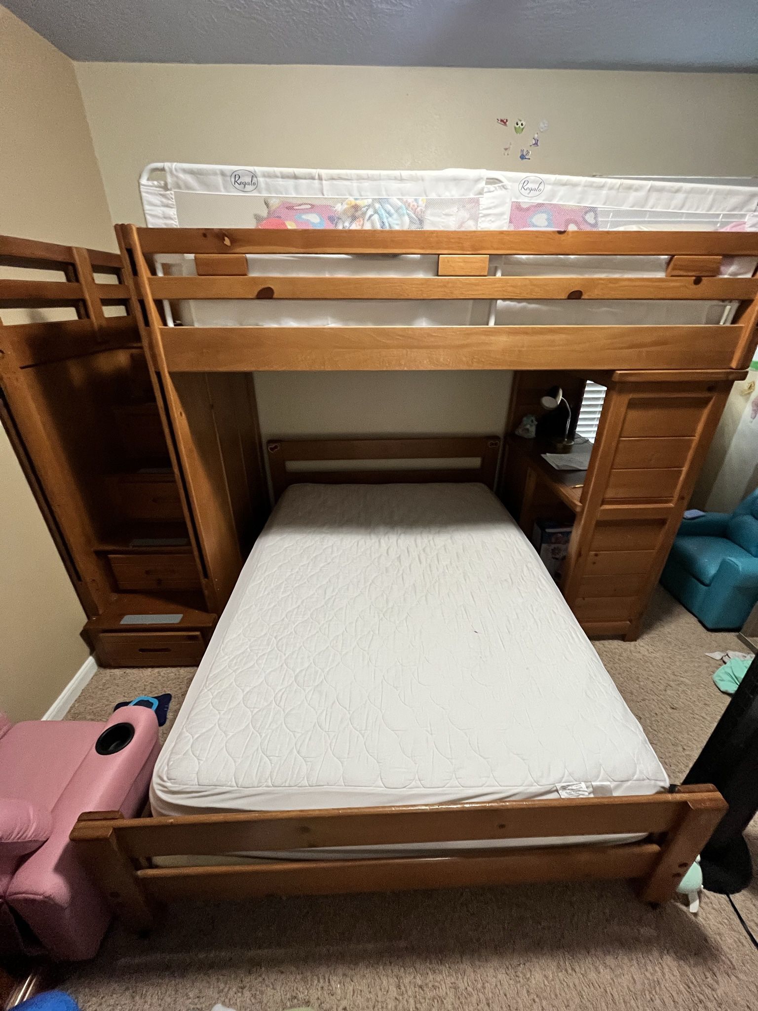 Children Bunk Bed W/ Mattress