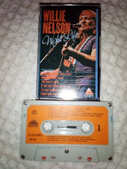 Willie Nelson Night Life Cassette Tape