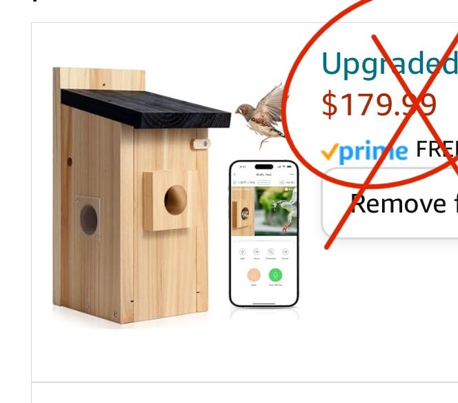 New! Smart Bird House with Camera Solar Powered, AI Identify Bird Behavior & Create Bird Story, Watch Bird Nesting & Hatching in Real Time, Eco-Friend