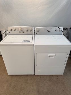 Kenmore washer and gas dryer