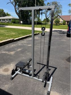 High low cable machine