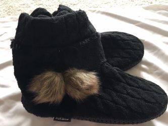 Muk Luks Delanie knit booties