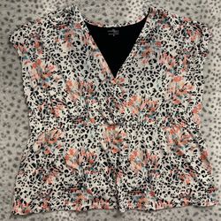 Women’s Jaclyn Smith Leopard Print Blouse 