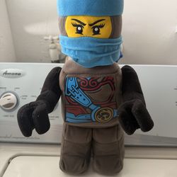 Ninjago ninja blue plush doll 13"