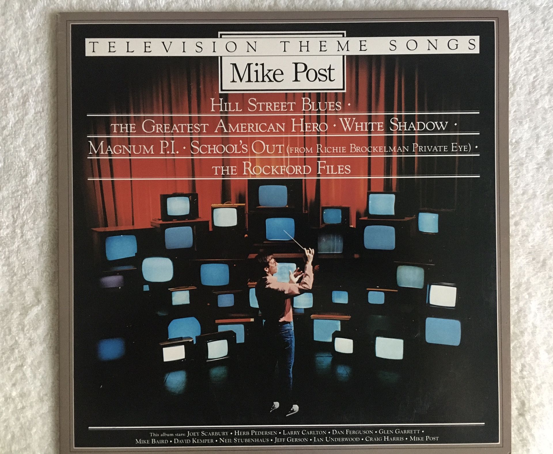 Mike Post - Television Theme Songs. Vinyl Album 
