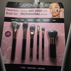 Japonesque 6 Piece Essentials Brush Set