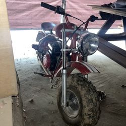 coleman mini bike