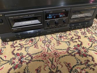 Technics RS-TR333 Vintage Dual Double Cassette Tape Deck Player Recorder, made in Japan