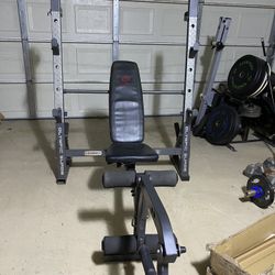 Marcy Diamond Elite Olympic Surge Marcy Olympic Bench Md857 Used