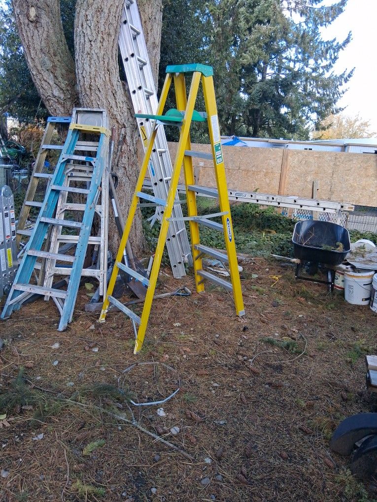 Ladder 5' & 24" , Folding M6-12, FS107S , 7' 20' & 24'