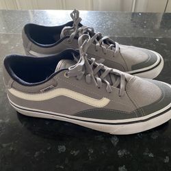 Vans TNT Advanced Prototype Skate Shoes - Drizzle/White