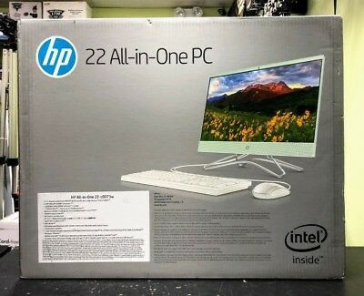HP 22 inch all-in-one pc desktop