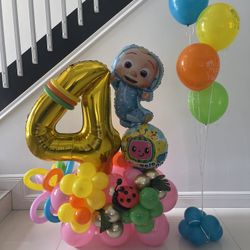 Cocomelon Balloon Bouquet 