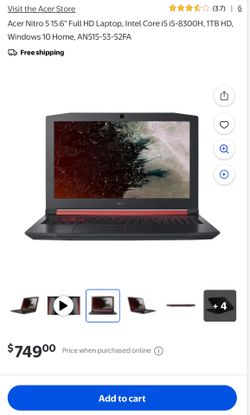Acer nitro 5 (willing to negotiate )