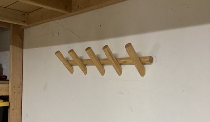 Wood Towel Hanger