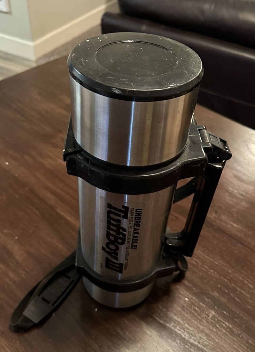 Zojirushi Tuffboy Navi Stainless Steel Vacuum Thermos Bottle 2.1L UNBREAKABLE