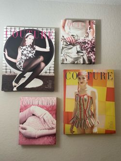 Vintage Magazine Cover Wall  Art