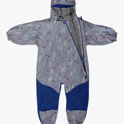 Jan & Jul Toddler's Water-proof Fleece-lined Snow/Rain-Suit One-Piece (The Rockies,3T)